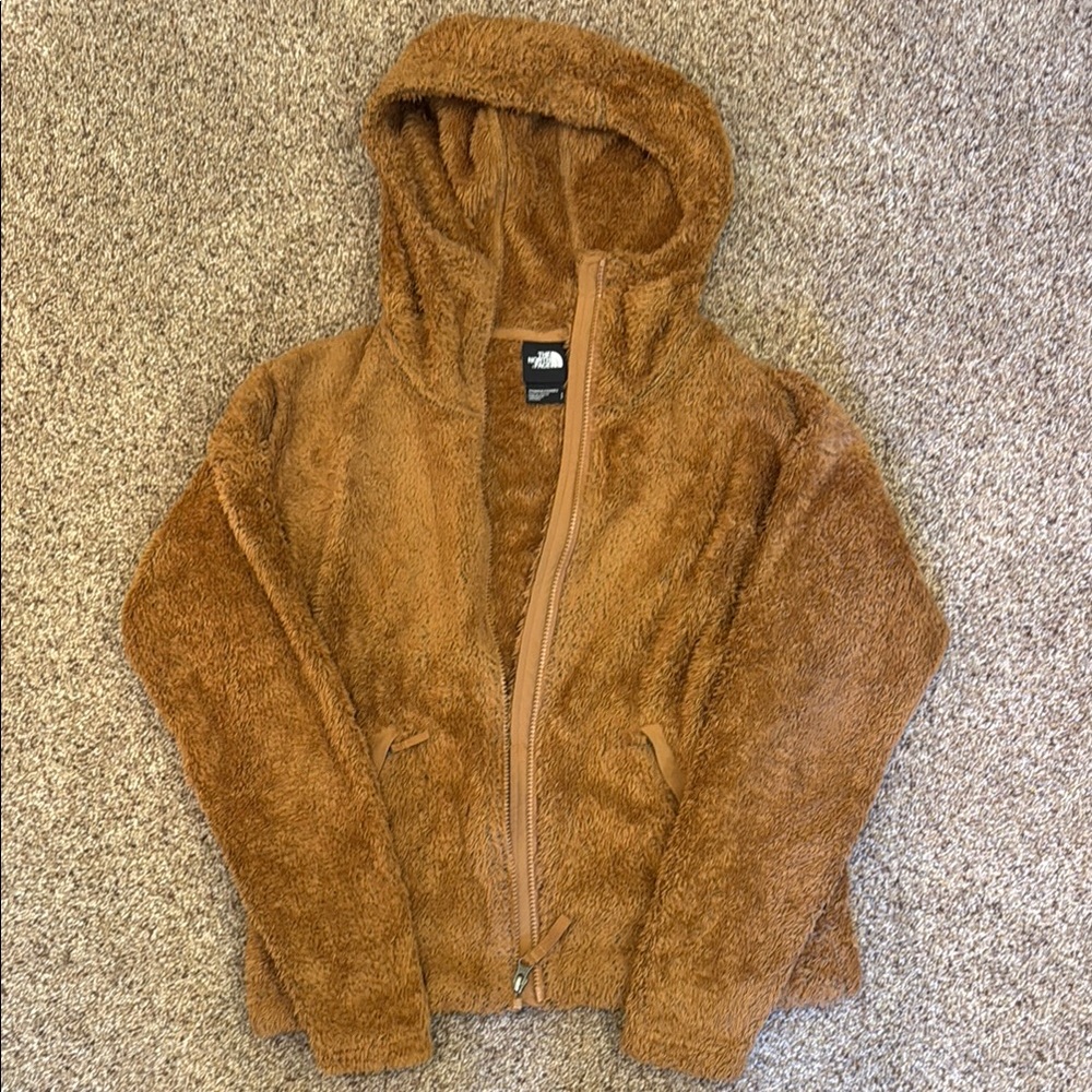 The North Face Tan Fleece Hoodie
